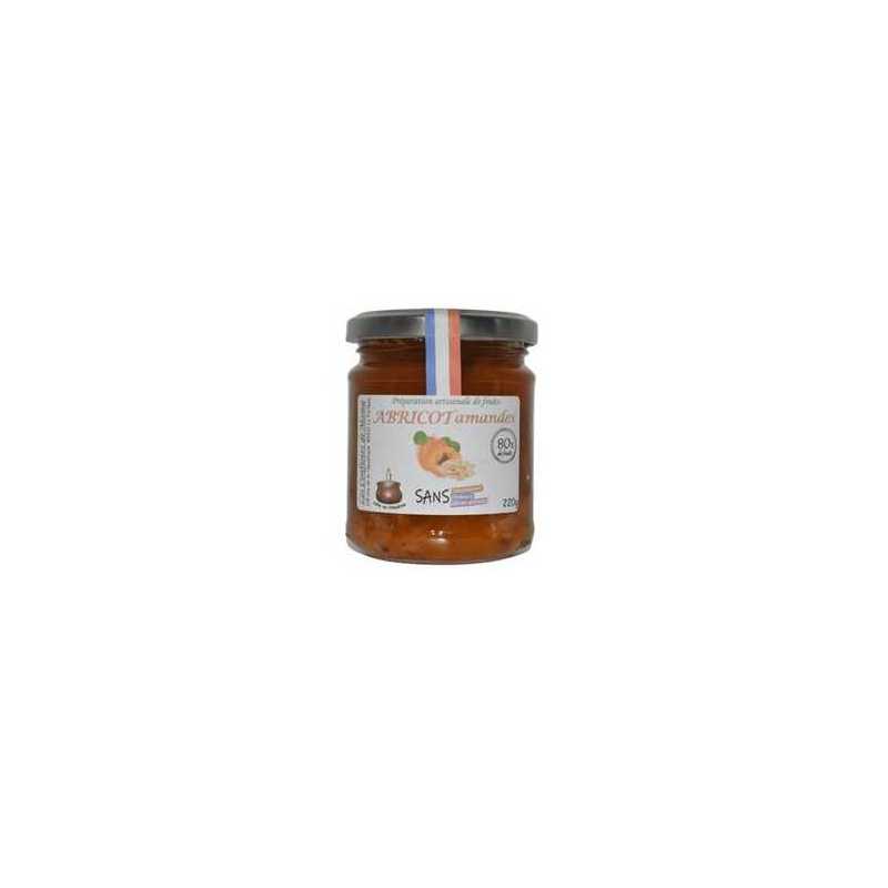 confiture Abricot amandes - 220g