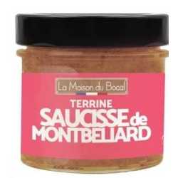 terrine saucisse montbeliard - 95g