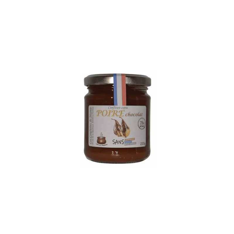 confiture Poire chocolat - 220g -