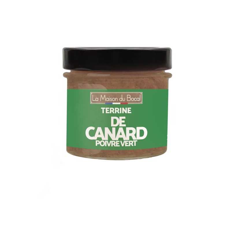 Terrine de canard Poivre vert - 95g