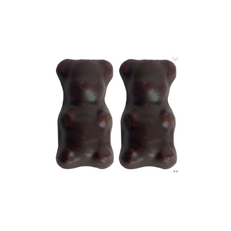 ourson chocolat noir x8