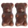 Oursons en guimauve chocolat lait par 7