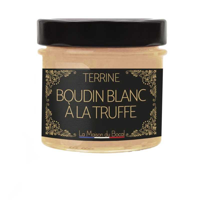 Terrine Boudin blanc truffe Noël - 95 g