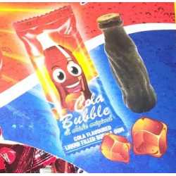 Chewing Gum Bouteille de Cola enveloppé au goût Cola